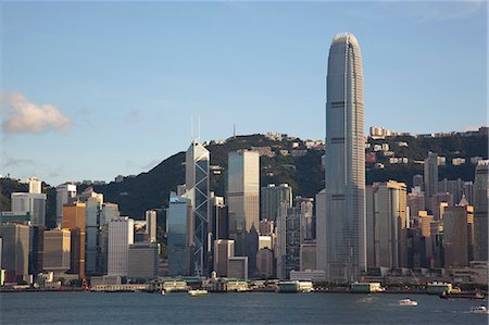 Central skyline from Kowloon west, Hong Kong Foto de stock - Con derechos protegidos, Código: 855-06337661