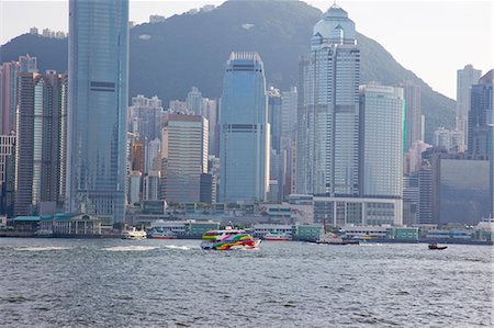 simsearch:855-03253445,k - Star ferry crossing Victoria Harbour, Hong Kong Stock Photo - Rights-Managed, Code: 855-06338176