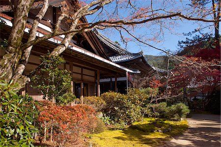 simsearch:855-06338272,k - Main hall, Saimyou-ji Temple, Takao, Kyoto, Japan Stock Photo - Rights-Managed, Code: 855-06338333