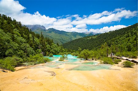 simsearch:855-06338543,k - Jade-bathing Pond, Huang Long, Sichuan, China Stock Photo - Rights-Managed, Code: 855-06338614