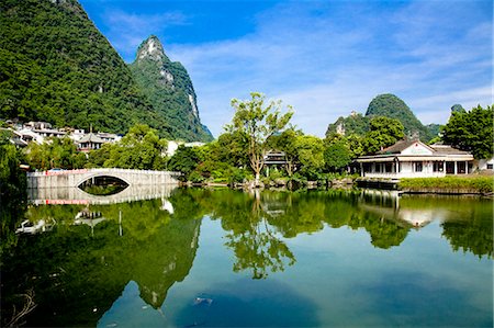 West Street, Yangshou, Guilin, China Stockbilder - Lizenzpflichtiges, Bildnummer: 855-06338662