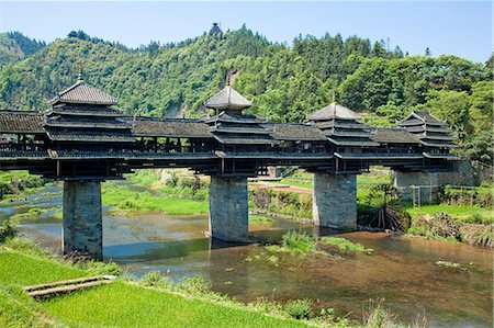 simsearch:855-05981948,k - Cheng Yang & Wind-Regen-Brücke, Sanjiang, Provinz Guangxi, China Stockbilder - Lizenzpflichtiges, Bildnummer: 855-06338732