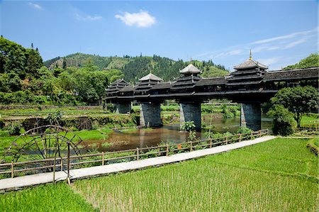 simsearch:855-05981948,k - Cheng Yang & Wind-Regen-Brücke, Sanjiang, Provinz Guangxi, China Stockbilder - Lizenzpflichtiges, Bildnummer: 855-06338741