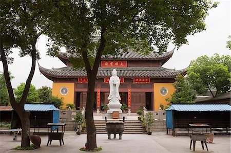 Mingyue temple, Ancient canal town of Mudu, Suzhou, Jiangsu Province, China Foto de stock - Con derechos protegidos, Código: 855-06338827