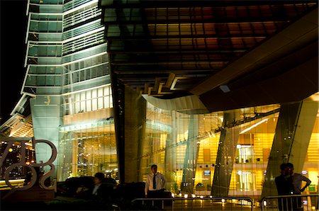 ICC building at night, Kowloon west, Hong Kong Stock Photo - Rights-Managed, Code: 855-06339154