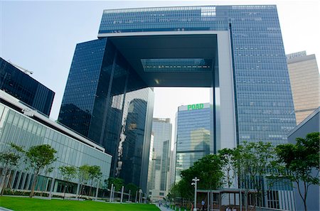 Gouvernement Central nouveau complexe, Hong Kong Photographie de stock - Rights-Managed, Code: 855-06339238