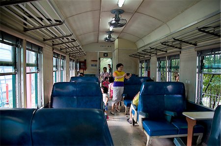 First class compartment, Hong Kong Railway Museum, Taipo, Hong Kong Stock Photo - Rights-Managed, Code: 855-06339306