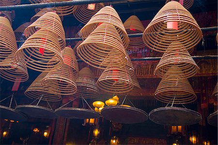 simsearch:855-06339304,k - Man Mo Temple at Tai Po Market, Taipo, Hong Kong Foto de stock - Con derechos protegidos, Código: 855-06339338