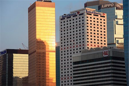 Commercial buildings at Admiralty, Hong Kong Stock Photo - Rights-Managed, Code: 855-06339366