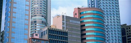 Commercial buildings at Tsimshatsui, Hong Kong Stock Photo - Rights-Managed, Code: 855-06339434