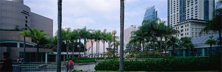 Tsimshatsui skyline, Kowloon, Hong Kong Stock Photo - Rights-Managed, Code: 855-06339435