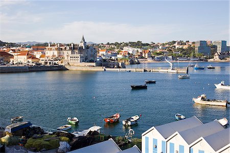 Cascais, the popular seaport north of Lisbon, Portugal, Europe Photographie de stock - Rights-Managed, Code: 855-08420506