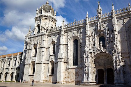 Jeronimos Monastery, Estremadura, Lisbon, Portugal, Europe Stock Photo - Rights-Managed, Code: 855-08420510