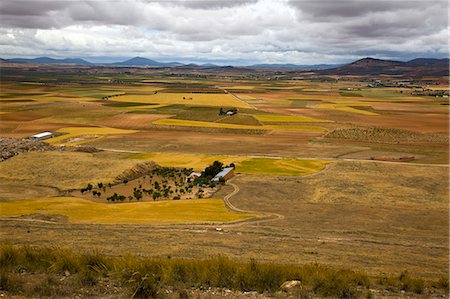 Overview of the Consuegra town, Toledo, Spain, Europe Stockbilder - Lizenzpflichtiges, Bildnummer: 855-08420566