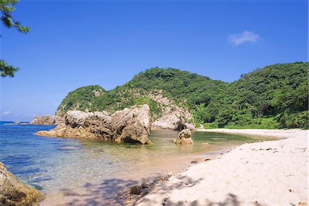 simsearch:855-08420786,k - A beach on Kamogaiso(Duck's rocky shore), Uradome Coast,  Sea of Japan, Iwami-cho, Tottori Prefecture, Japan Photographie de stock - Rights-Managed, Code: 855-08420783