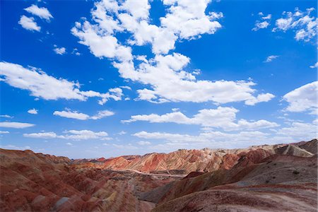 simsearch:855-08580900,k - Zhangye Danxia National Geological Park, Linze county, Zhangye, Gansu Province, Hexi corridor, silk road,  PRC Foto de stock - Direito Controlado, Número: 855-08580898