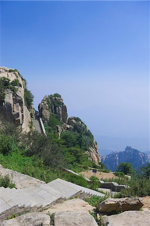 simsearch:855-08580900,k - Mount Taishan, Taian, Shandong Province, PRC Foto de stock - Direito Controlado, Número: 855-08580915