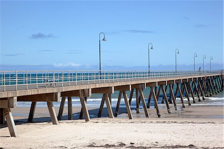 simsearch:855-09135040,k - Glenelg beach and the jetty, Adelaide, South Australia Photographie de stock - Rights-Managed, Code: 855-09135040