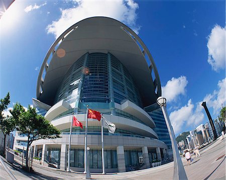 Convention Centre, Hong Kong Photographie de stock - Rights-Managed, Code: 855-02985559