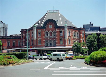 simsearch:855-02986996,k - Tokyo Station, Japan Foto de stock - Con derechos protegidos, Código: 855-02985873