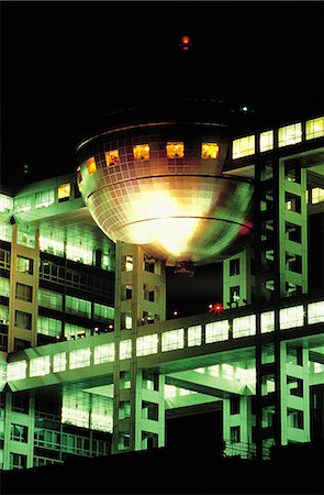 Fuji TV Tower, Tokyo, Japon Photographie de stock - Rights-Managed, Code: 855-02985885