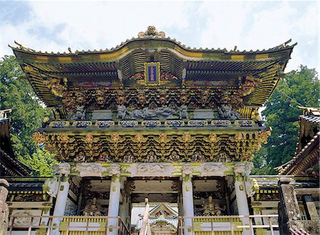 simsearch:855-02985946,k - Toshogu-Tempel. Nikko, Japan Stockbilder - Lizenzpflichtiges, Bildnummer: 855-02985949