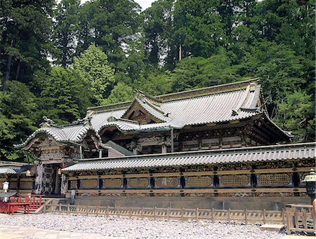 simsearch:855-02985946,k - Toshogu-Tempel. Nikko, Japan Stockbilder - Lizenzpflichtiges, Bildnummer: 855-02985950