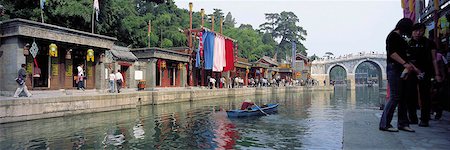 simsearch:855-02987022,k - Yi He Yuan (Summer Palace),  Mini Su Zhou, Beijing, China Foto de stock - Con derechos protegidos, Código: 855-02986332