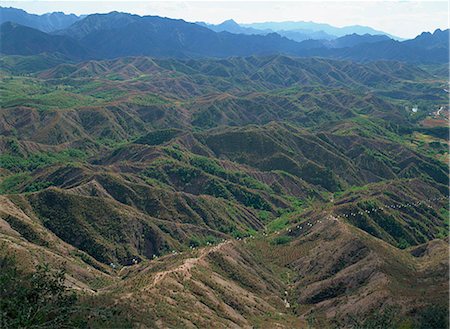 simatai - Simatai, Great Wall Cable Car, Beijing, China Stock Photo - Rights-Managed, Code: 855-02986375