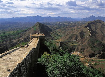 simatai - Simatai, grande muraille, Pékin, Chine Photographie de stock - Rights-Managed, Code: 855-02986381