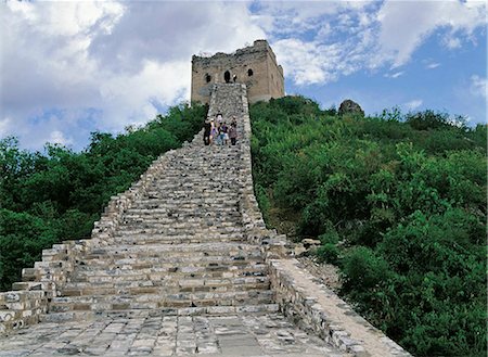 simatai - Simatai, Great Wall, Beijing, China Stock Photo - Rights-Managed, Code: 855-02986383