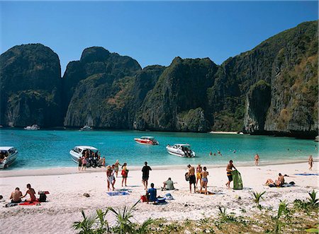 simsearch:855-02986736,k - Maya Bay, Thaïlande Photographie de stock - Rights-Managed, Code: 855-02986651