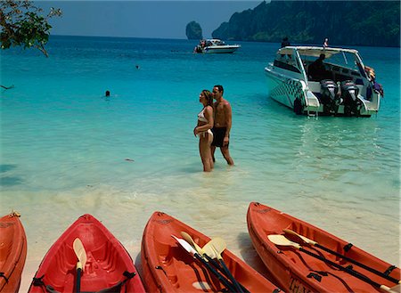 simsearch:855-02986736,k - Monkey Bay, Thaïlande Photographie de stock - Rights-Managed, Code: 855-02986665