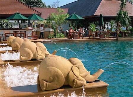 simsearch:855-02986677,k - Resort Spa & J. W. Marriott Phuket, Thaïlande Photographie de stock - Rights-Managed, Code: 855-02986662