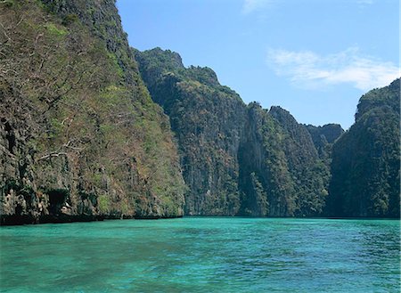 phang nga bay - Islands at Phang Nga Bay, Thailand Foto de stock - Con derechos protegidos, Código: 855-02986690