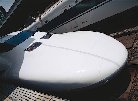 shinkansen - Bullet train Stock Photo - Rights-Managed, Code: 855-02987004