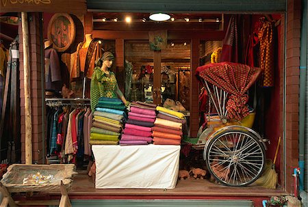 simsearch:855-02987236,k - A shop selling silk at the Chatuchuk Weekend Market, Bangkok Stock Photo - Rights-Managed, Code: 855-02987266