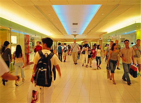 singapore shopping malls - CityLink Mall Stock Photo - Rights-Managed, Code: 855-02987810