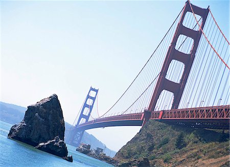 simsearch:855-02988065,k - Golden Gate Bridge, San Francisco Foto de stock - Direito Controlado, Número: 855-02988112