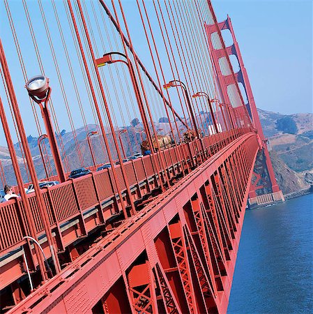 simsearch:855-02988065,k - Golden Gate Bridge, San Francisco Foto de stock - Direito Controlado, Número: 855-02988132