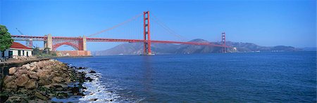 simsearch:855-02988065,k - Golden Gate Bridge, San Francisco Foto de stock - Direito Controlado, Número: 855-02988169