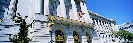 san francisco city hall - City Hall Building, San Francisco Photographie de stock - Rights-Managed, Code: 855-02988176