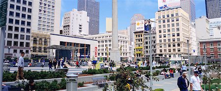 At Union Square, San Francisco Stock Photo - Rights-Managed, Code: 855-02988185