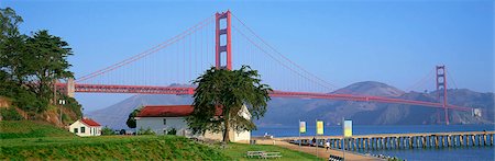 simsearch:855-02988065,k - Golden Gate Bridge, San Francisco Foto de stock - Direito Controlado, Número: 855-02988193