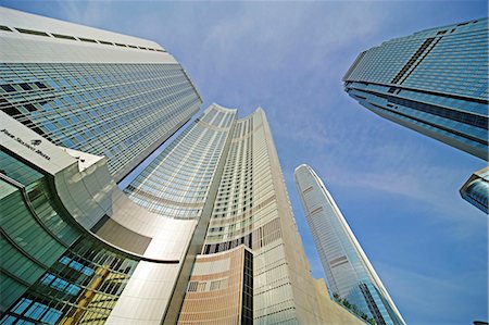 IFC Tower & Four Seasons Hotel,  Central, Hong Kong Stock Photo - Rights-Managed, Code: 855-02988226