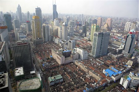 simsearch:855-02988924,k - Paysage urbain de Shanghai Photographie de stock - Rights-Managed, Code: 855-02988244
