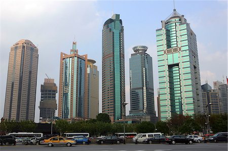 simsearch:855-02989146,k - Commercial buildings at Pudong, Shanghai Foto de stock - Direito Controlado, Número: 855-02988455