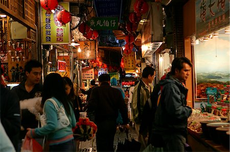 simsearch:855-03024489,k - Shopping street at Jiufeng, Taipei, Taiwan Foto de stock - Con derechos protegidos, Código: 855-02988488