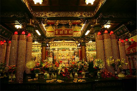 A chinese temple at Hsimenting, Taipei, Taiwan Stock Photo - Rights-Managed, Code: 855-02988543