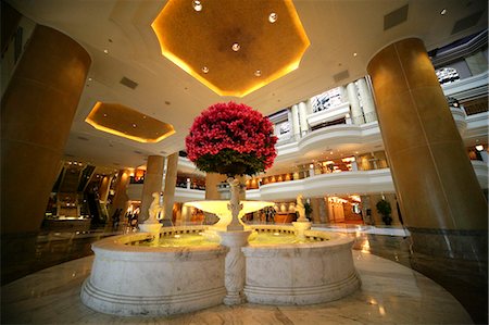 Lobby of Grand Hyatt Hotel, Taipei, Taiwan Stock Photo - Rights-Managed, Code: 855-02988626